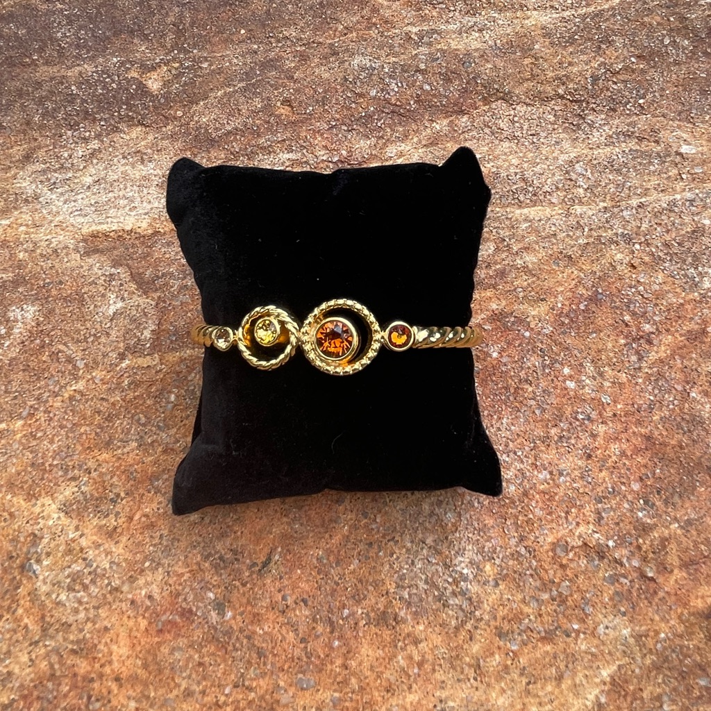 Nwt Brighton Halo Glow Hinged Bracelet